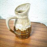Pitcher in flamed sandstone