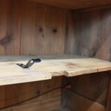 Walnut chest of drawers