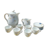Porcelain coffee service by Charles Ahrenfeldt from Limoges France