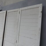 Lot de 4 volets persiennes pleines l 268 cm x h 212 cm