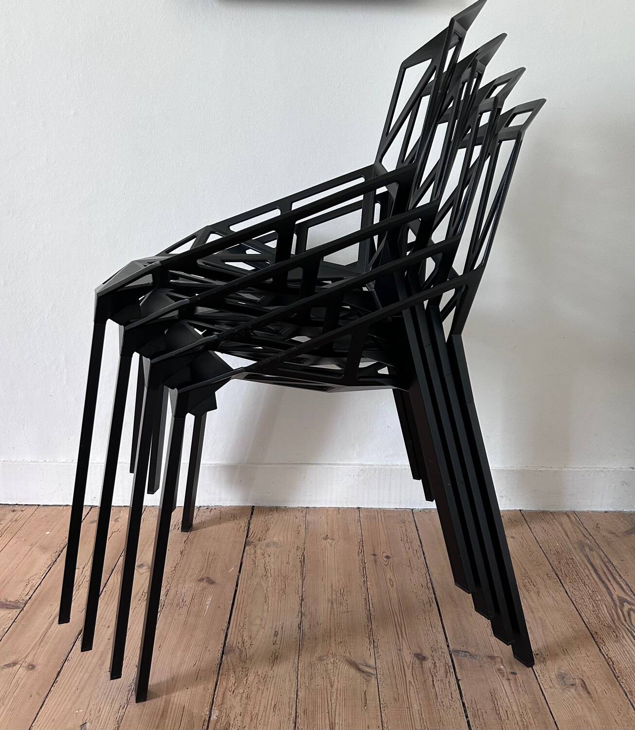 Set of 4 Chair One chairs by Magis