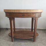 Solid wood block