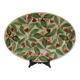 Large ancient dish “decor of chestnuts”