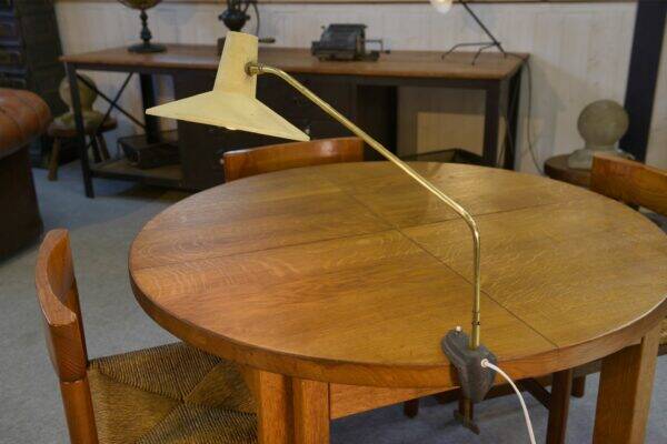 Desk lamp with vice clamp, German origin, 1960s