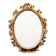 Miroir cartouche style bois doré louis xv
