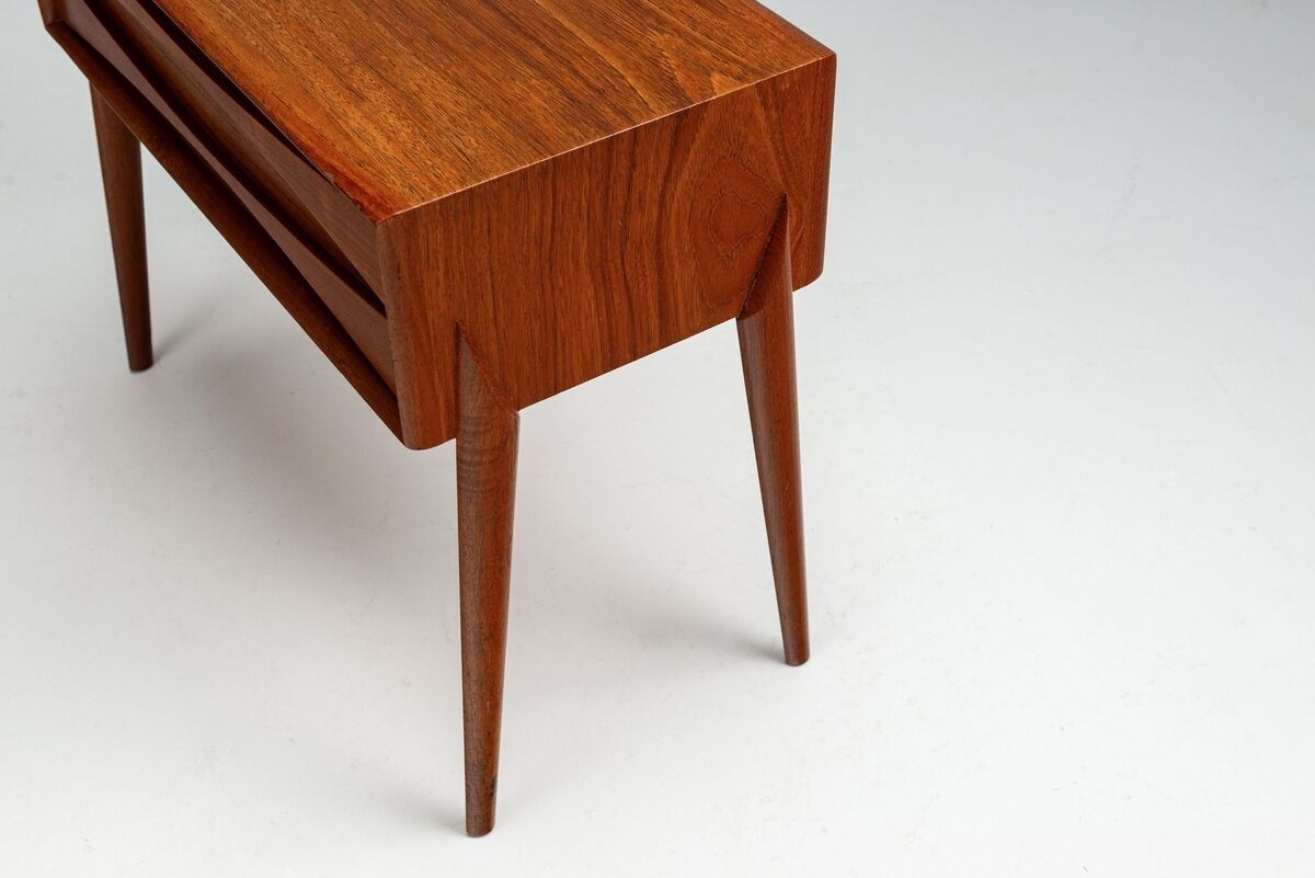 Rimbert Sandholt chest of drawers in teak Atelje Sweden 1960