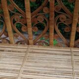 Peacock rattan bar