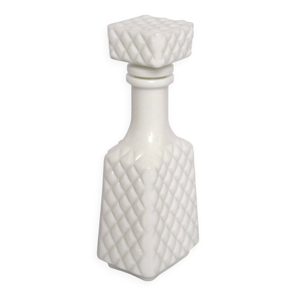 Carafe whisky opaline