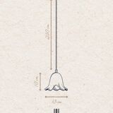 LILI - Enameled Porcelain - Suspension