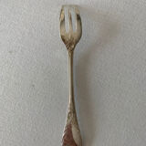 12 Christofle silver plated cake forks