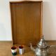 Vintage wooden tray