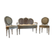 Salon Louis XVI eb molded wood and carved canning files
