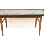 Scandinavian ceramic coffee table, Sweden, 1950