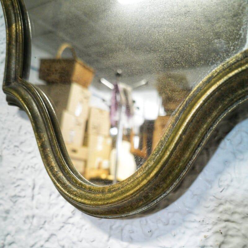 Gold baroque mirror 59x39cm
