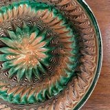 Romanian terracotta plate