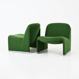 Pair of Alky Armchairs by Giancarlo Piretti for Anonima Castelli, 1970s