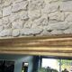 Large mirror 200/150cm Louis-Philippe 19th century, mercury glass overmantel for fireplace.