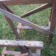 table tréteaux 2m atelier campagne ancienne