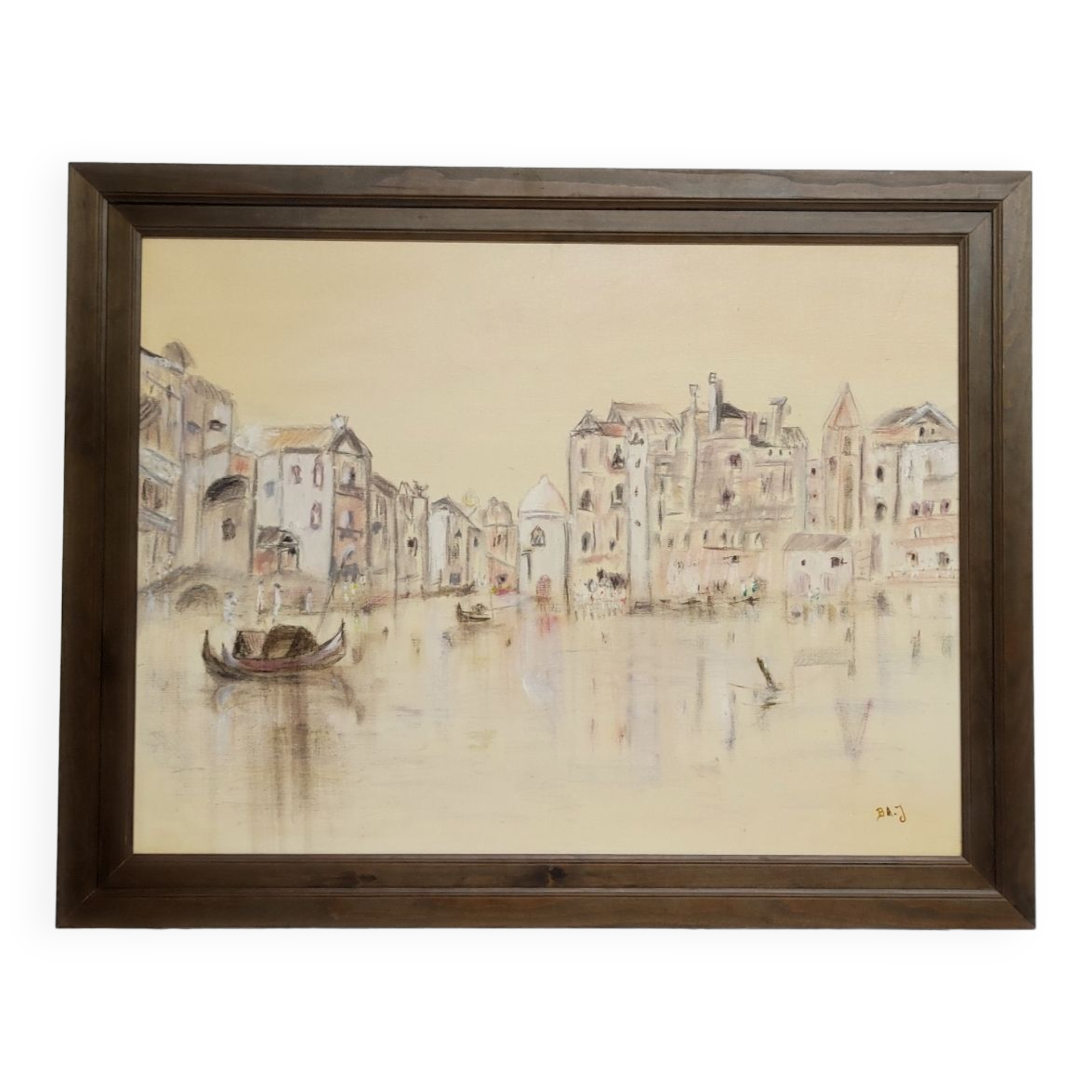 Marine painting signed