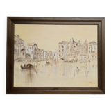 Marine painting signed