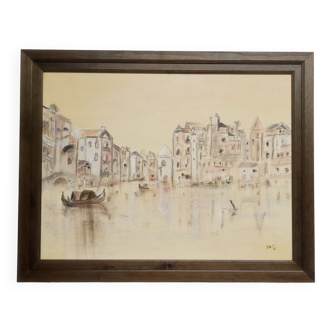 Marine painting signed