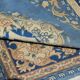 Handmade Oriental rug Indo-Savonnerie - 122 x 180 cm - "Galerie Sardje"