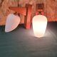 Two Scandinavian wall lights