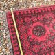 Pair of Antique Balouch Rugs 54x44 Hand-Knotted Wool Cushion Boho Vintage