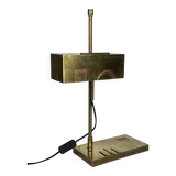 Brass Bauhaus Art Deco architectural Marcel Breuer style desk or table lamp