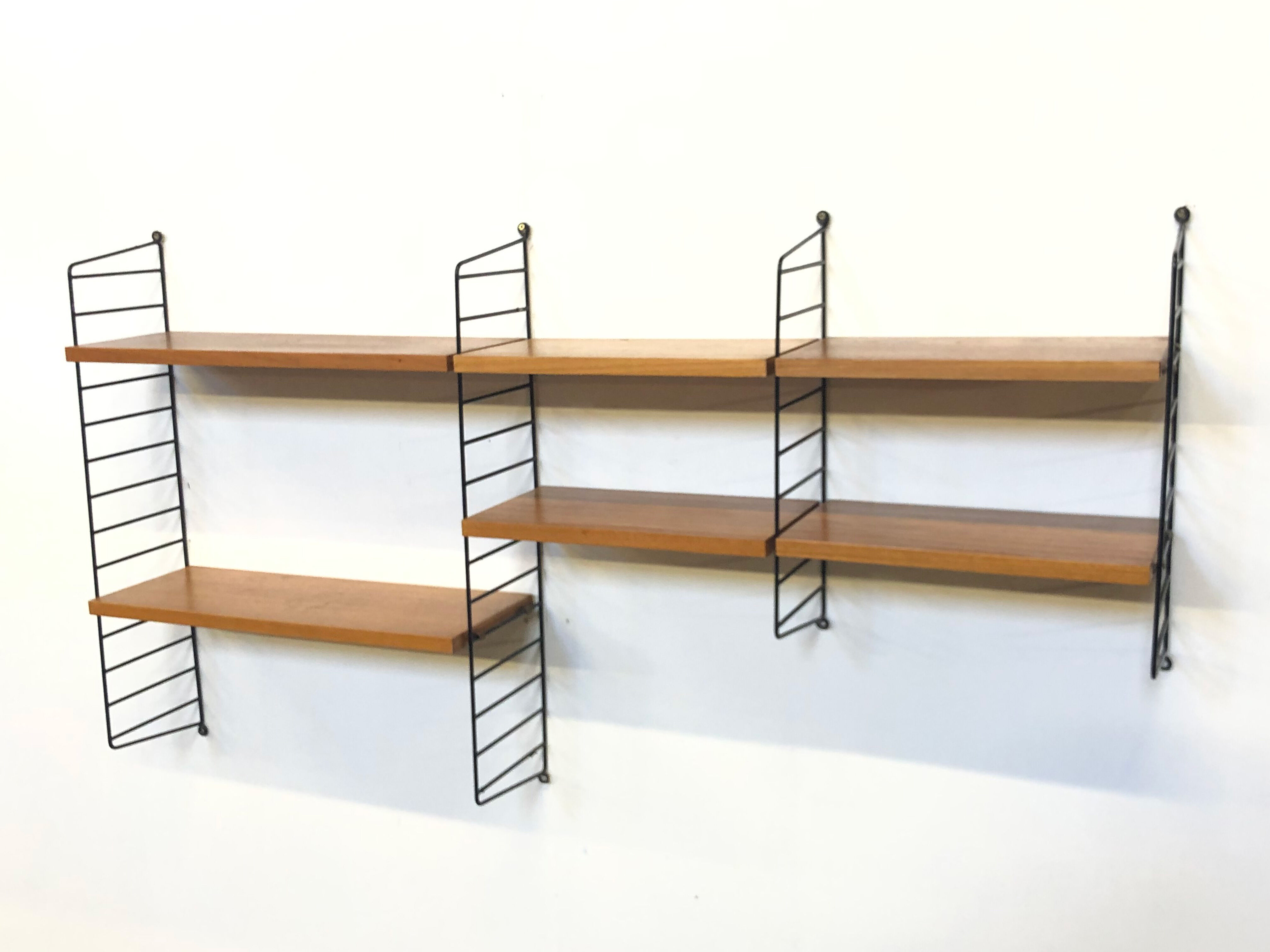 Nisse Strinning thong wall system from the 1960s