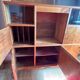 Bookcase display case vintage shelf 1950/60