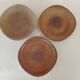 7 sandstone enamel dinner plates Sologne Porcelain