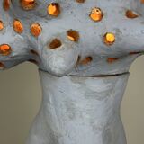 Ceramic lamp by agnes debizet. contemporary ceramist.
