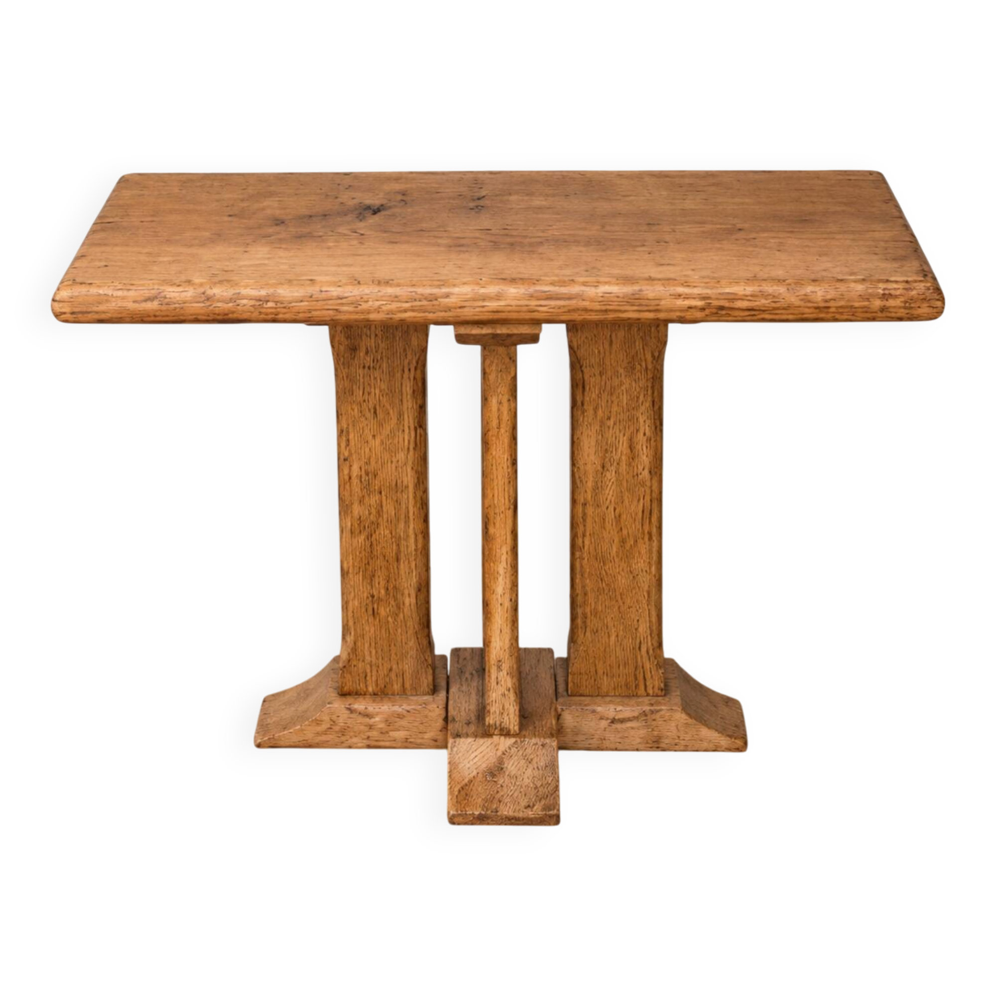 Small entrance bench in solid oak