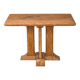 Small entrance bench in solid oak