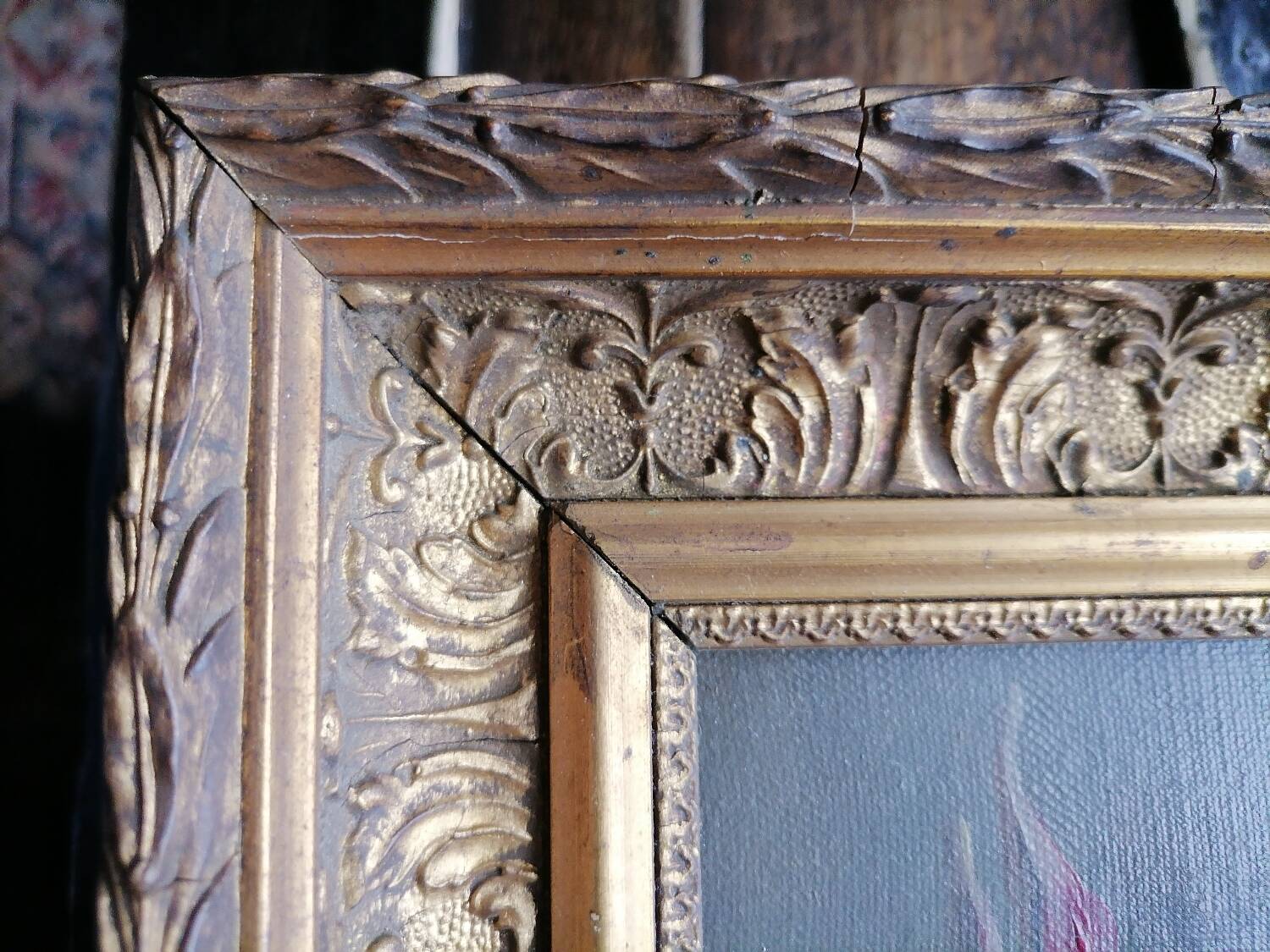 Painting. ancient. 19 eme