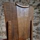 Art Deco dining chairs in French oak – set of 6, 1930s