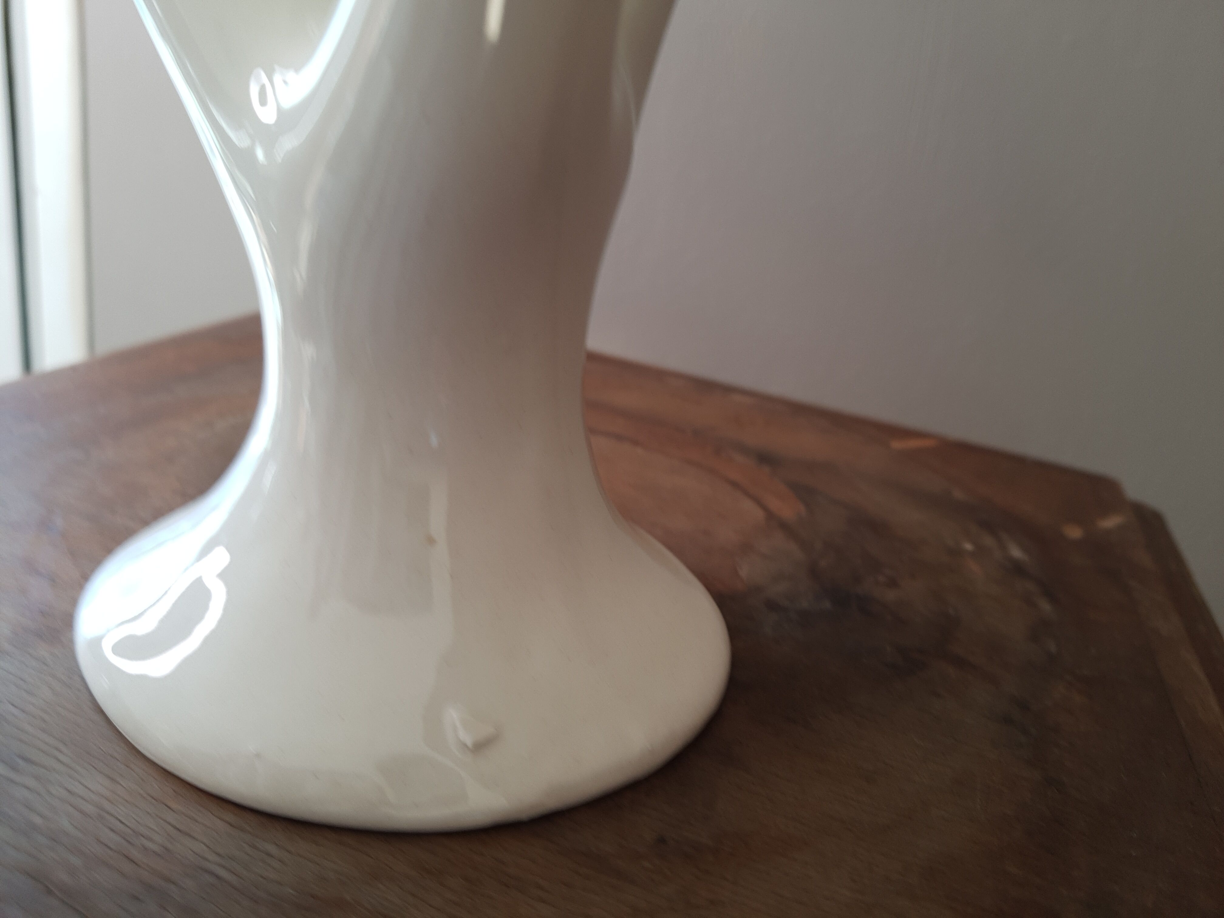 Vintage coral branch vase