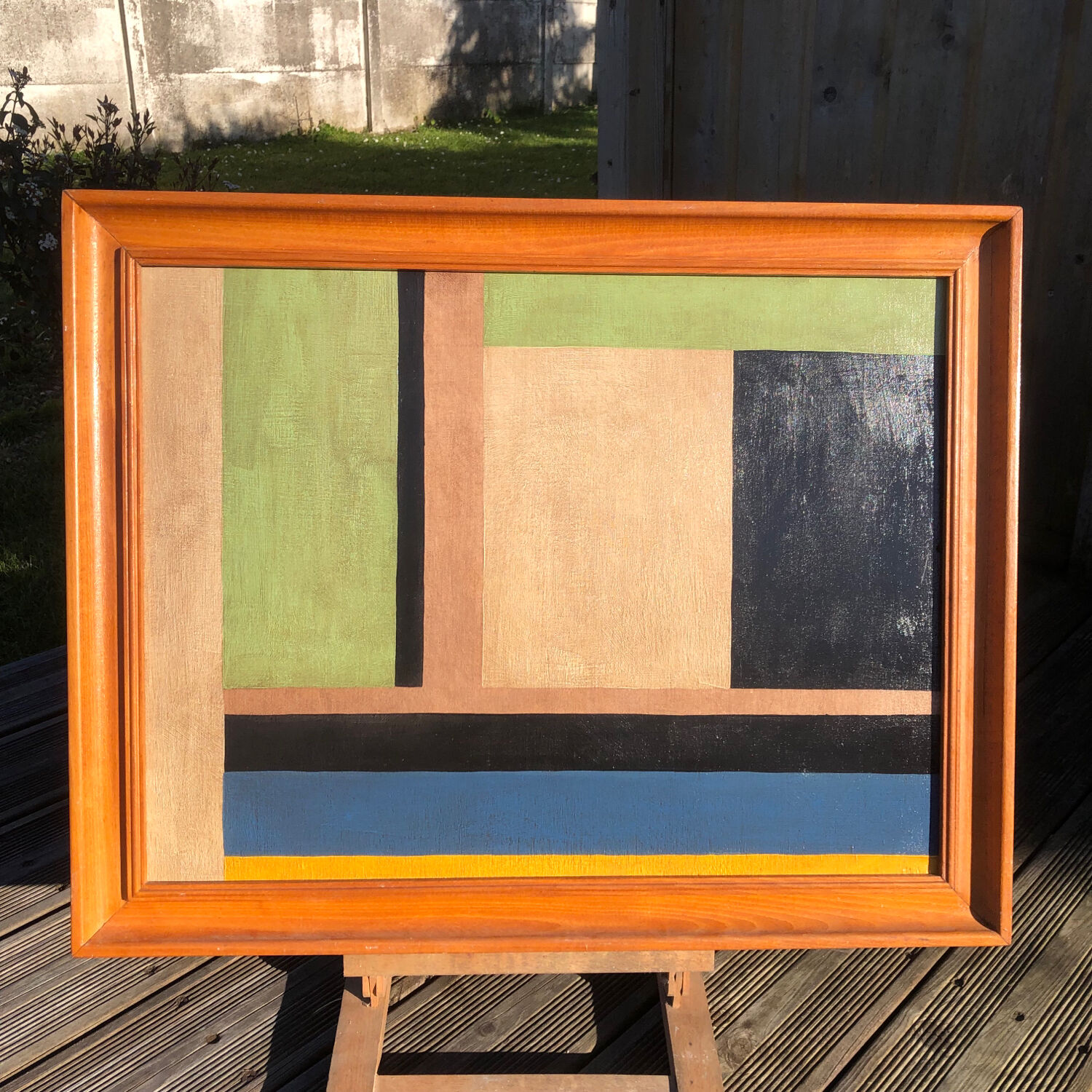 Peinture sur panneau