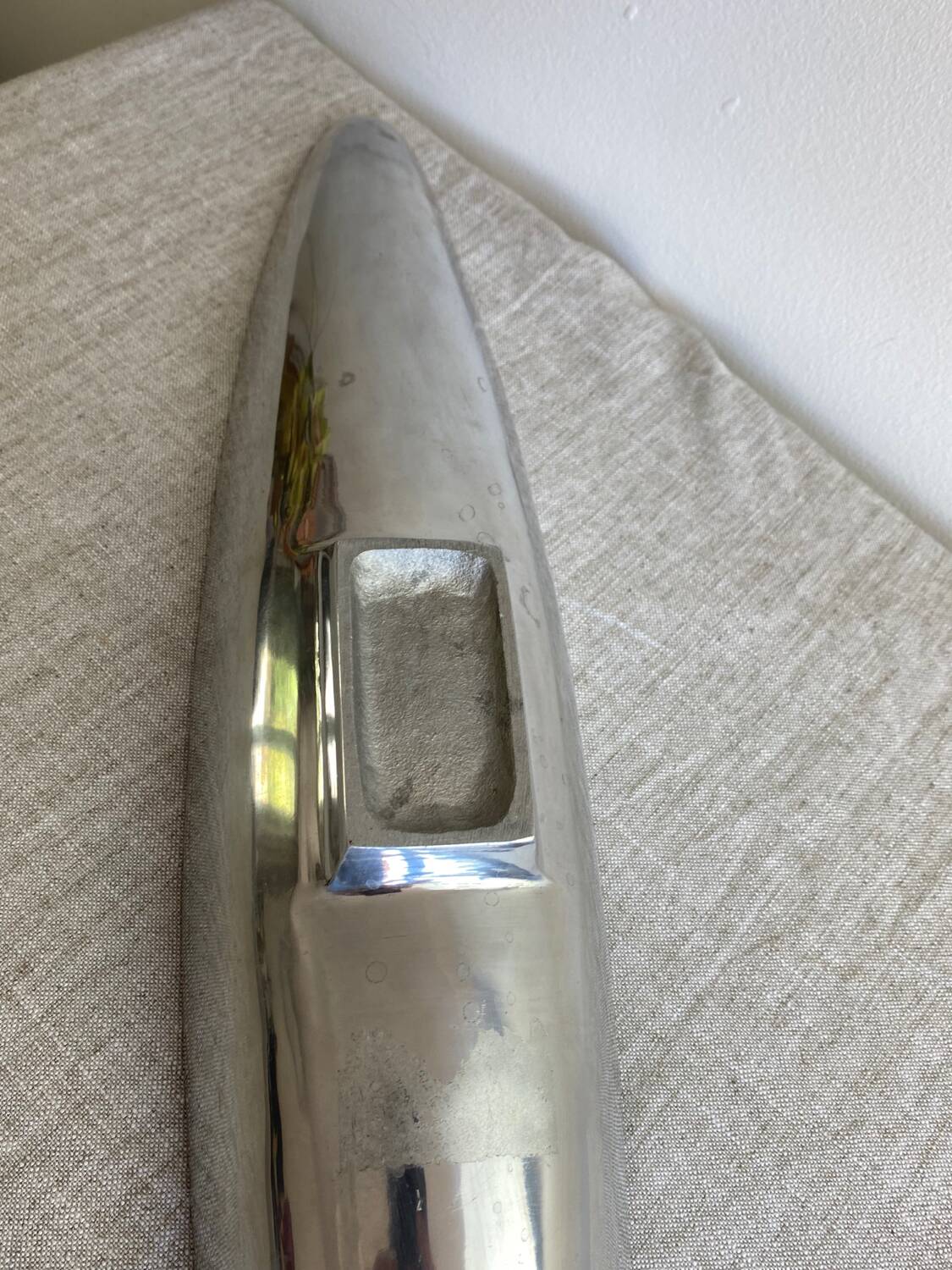 Large enamelled aluminium shuttle cup