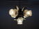 Chrome and glass chandelier, Czechoslovakia, 1960