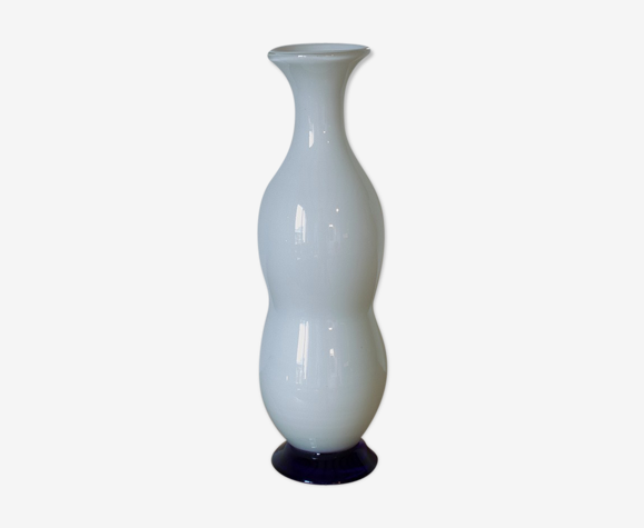 Vase en verre soufflé années 80/90