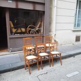 Set of 6 bistro chairs