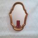 Wood mirror 32x21cm