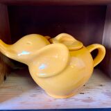 Yellow elephant teapot