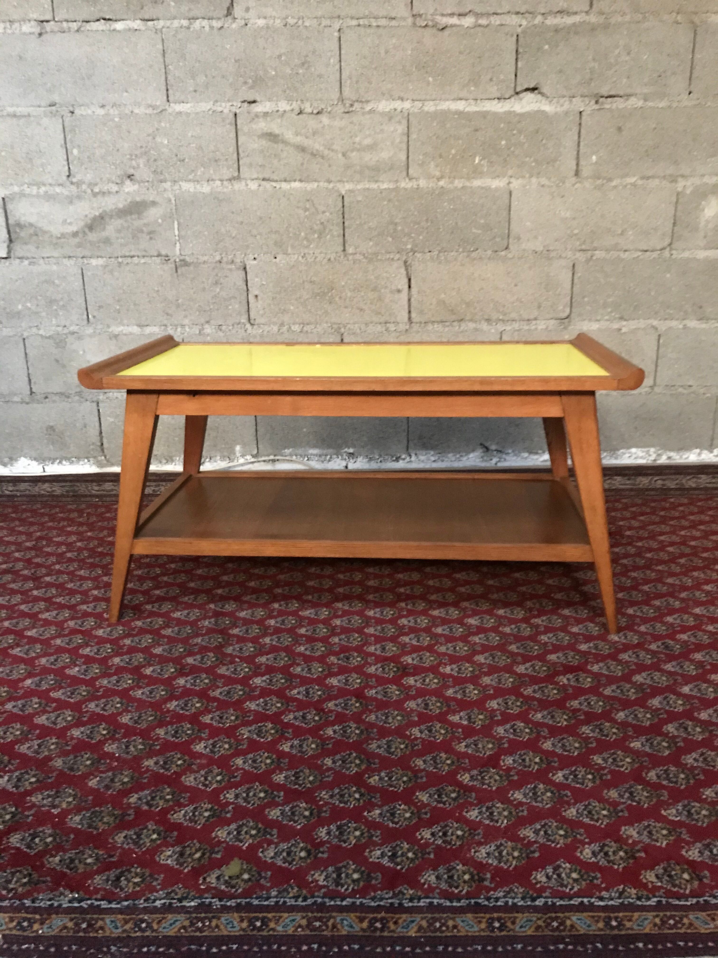 Coffee table foot compass vintage 50/60