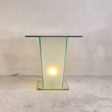 Marais International side table and light lamp