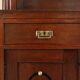 Secession high cabinet the Vienna Art Nouveau style, Austria ca. 1905
