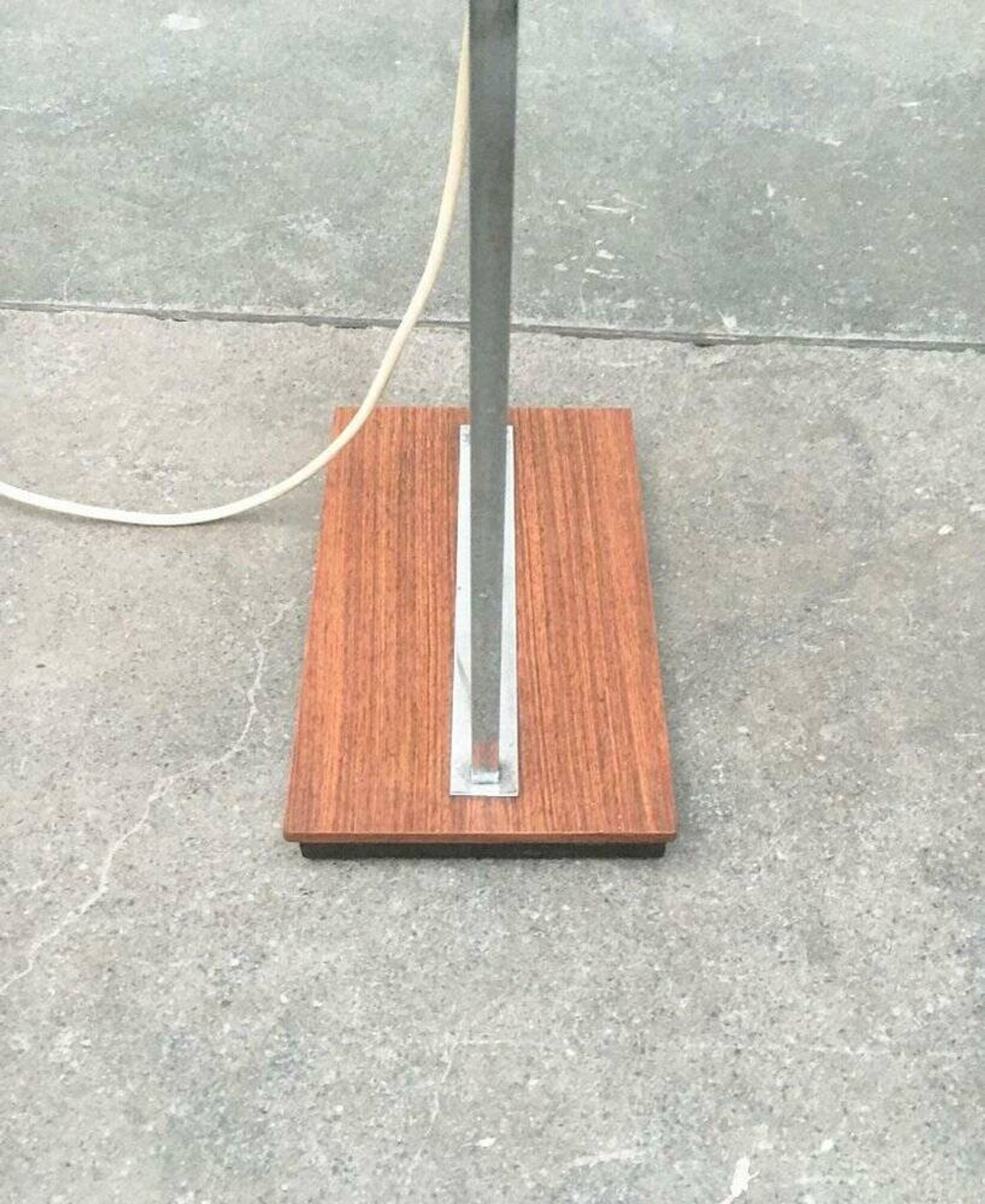 Mid-century German space age floor lamp by Hustadt Leuchten, 1960s.