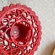 iron candle holder vintage red cellar rat